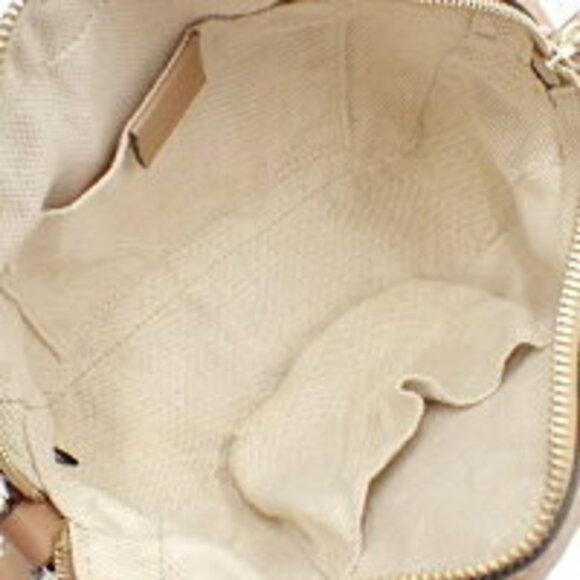 Gucci SOHO Disco Bag crossbody shoulder tassel leather beige white - Picture 6 of 7